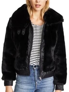 The BLANKNYC faux fur noise coat